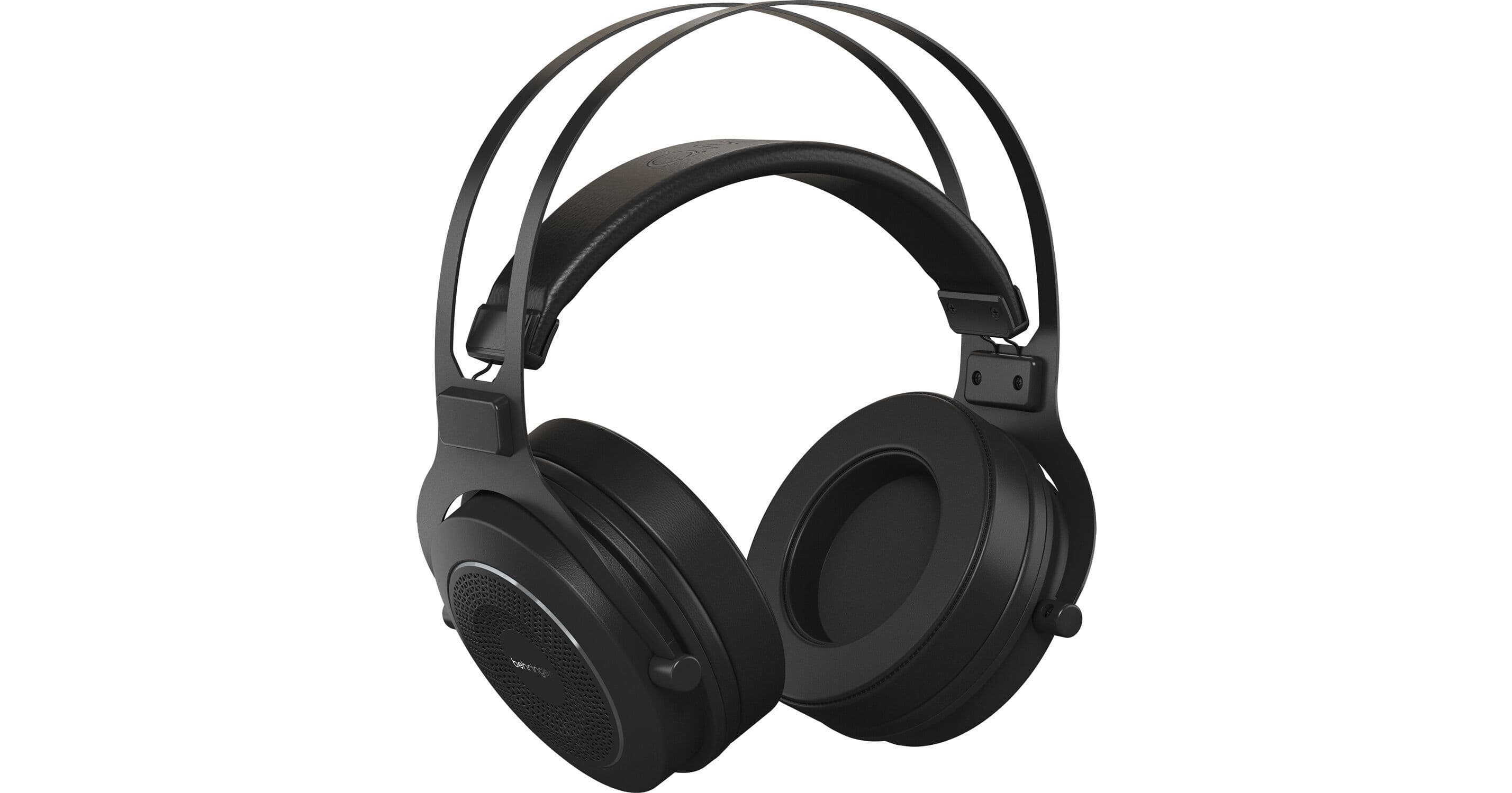 Behringer OMEGA Premium Retro-Style Open-Back High-Fidelity Headphones (Black)