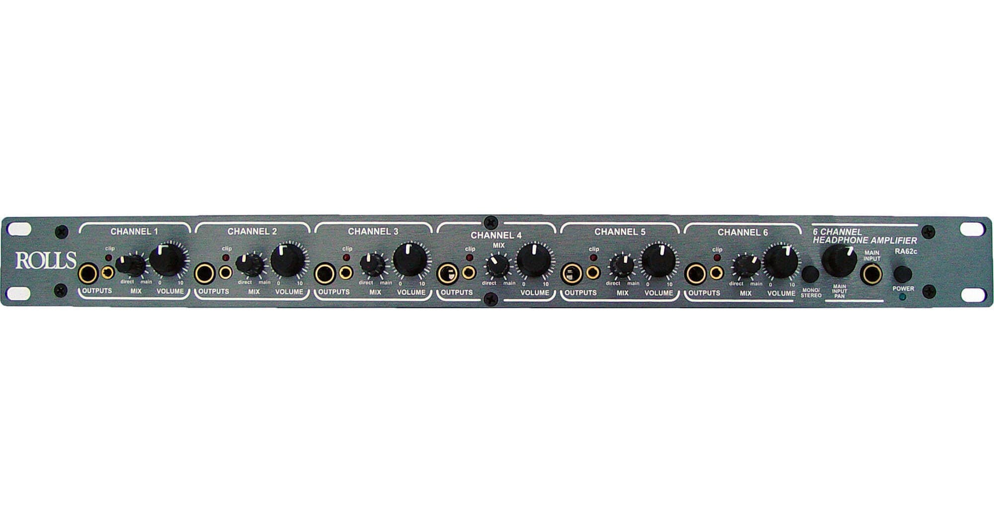 Rolls RA62C 6-Channel Headphone Amplifier