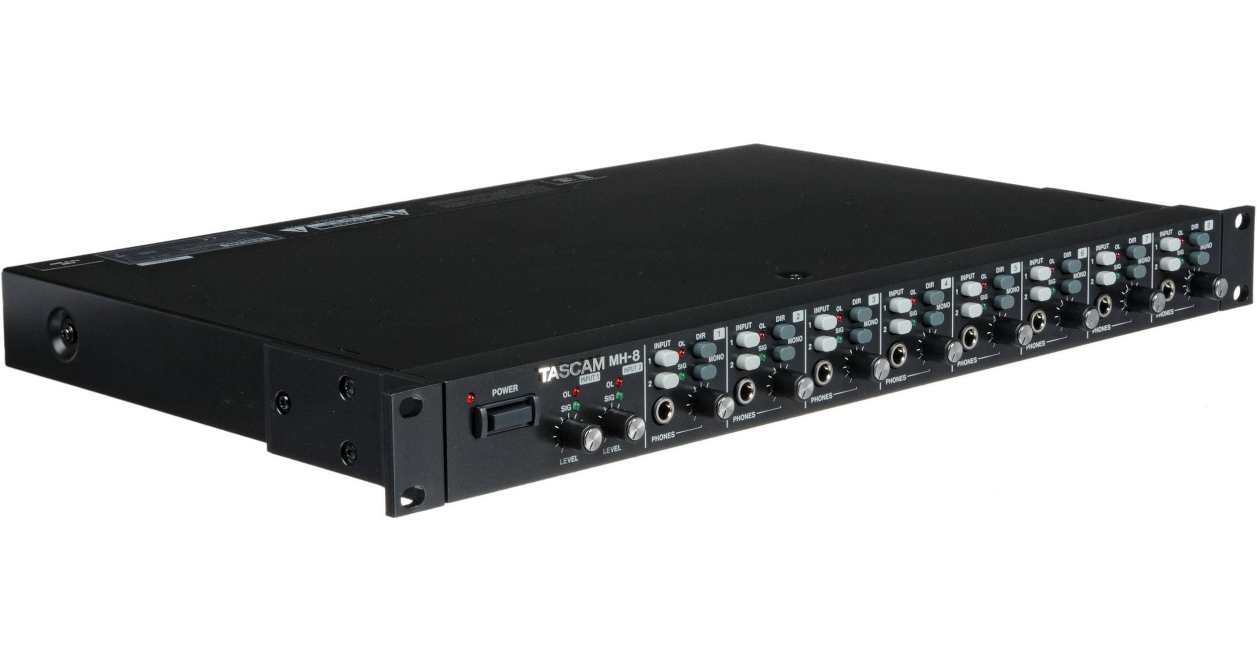TASCAM MH-8 8-Channel Headphone Amplifier