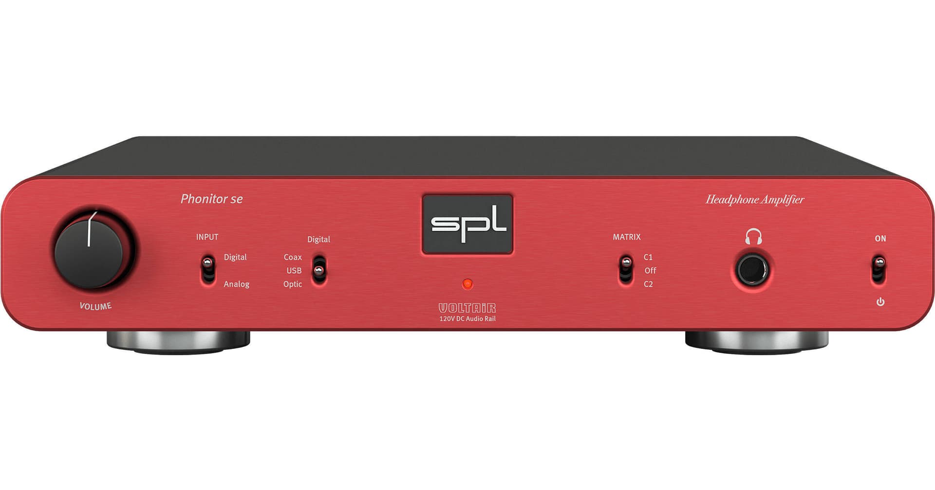 SPL Phonitor se Headphone Amp with DAC (Red)