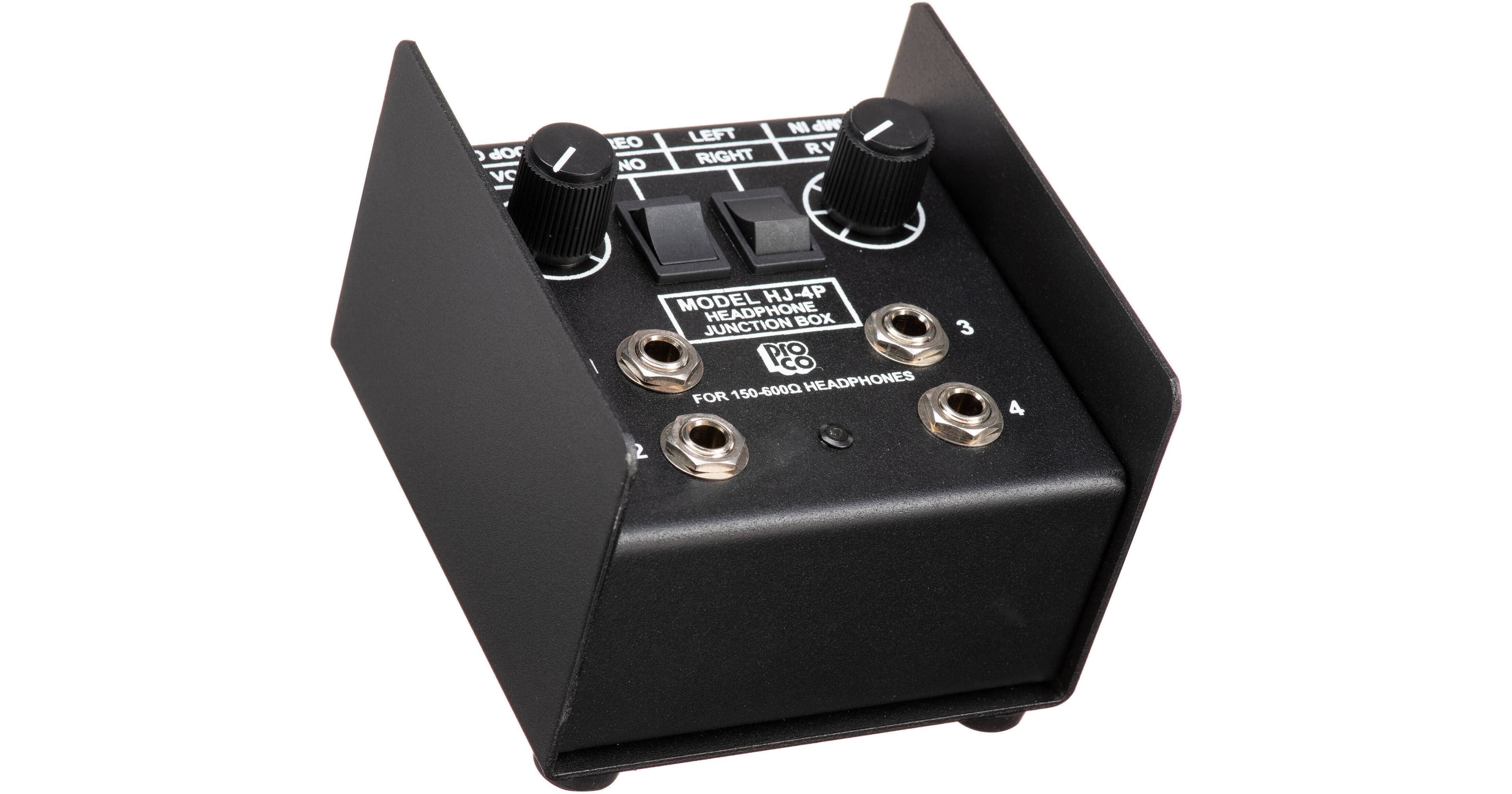 Pro Co Sound HJ4P-4-Channel Headphone Junction Box