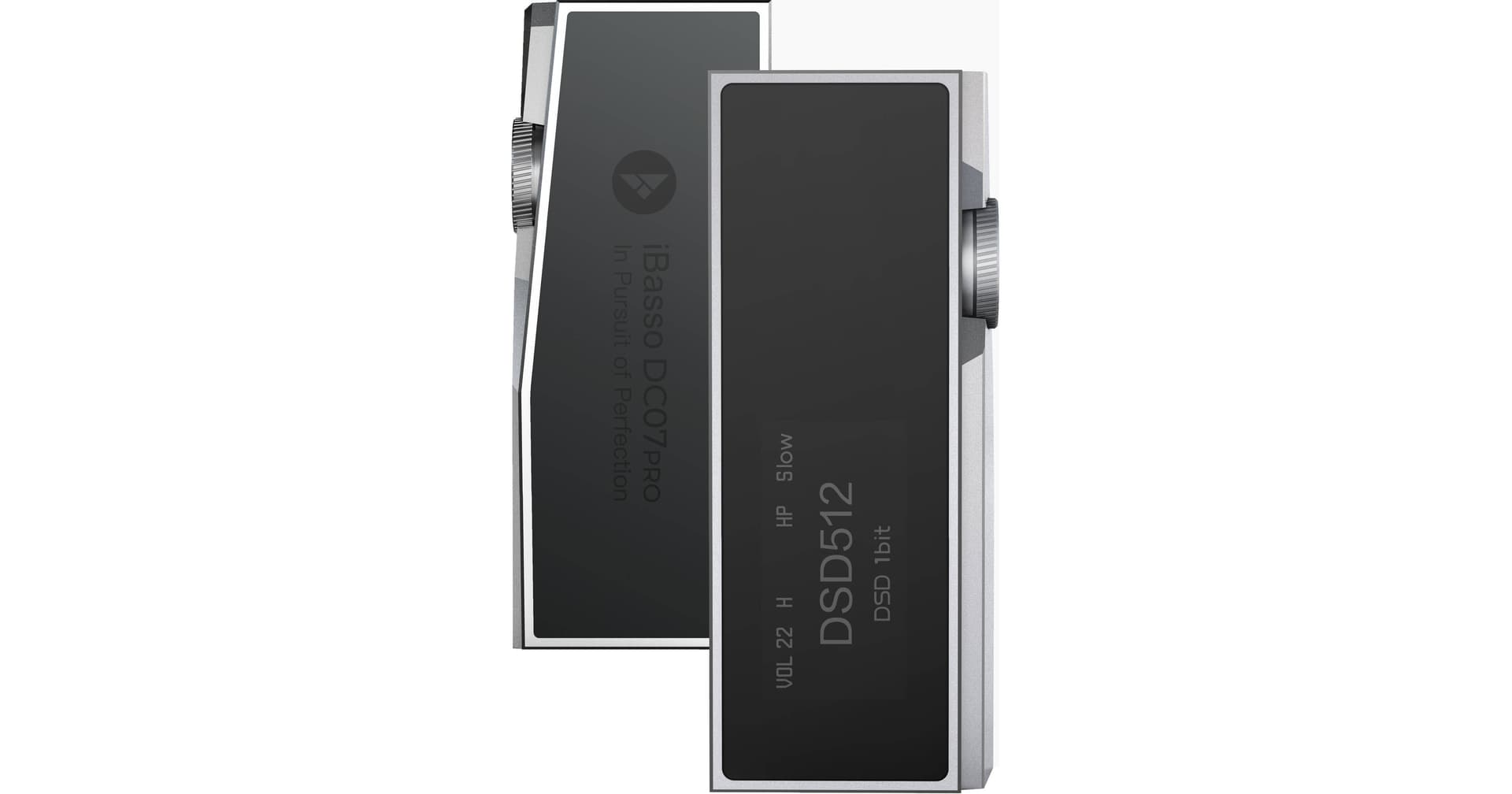 iBasso DC07PRO Portable Hi-Res USB DAC and Amp (Silver)