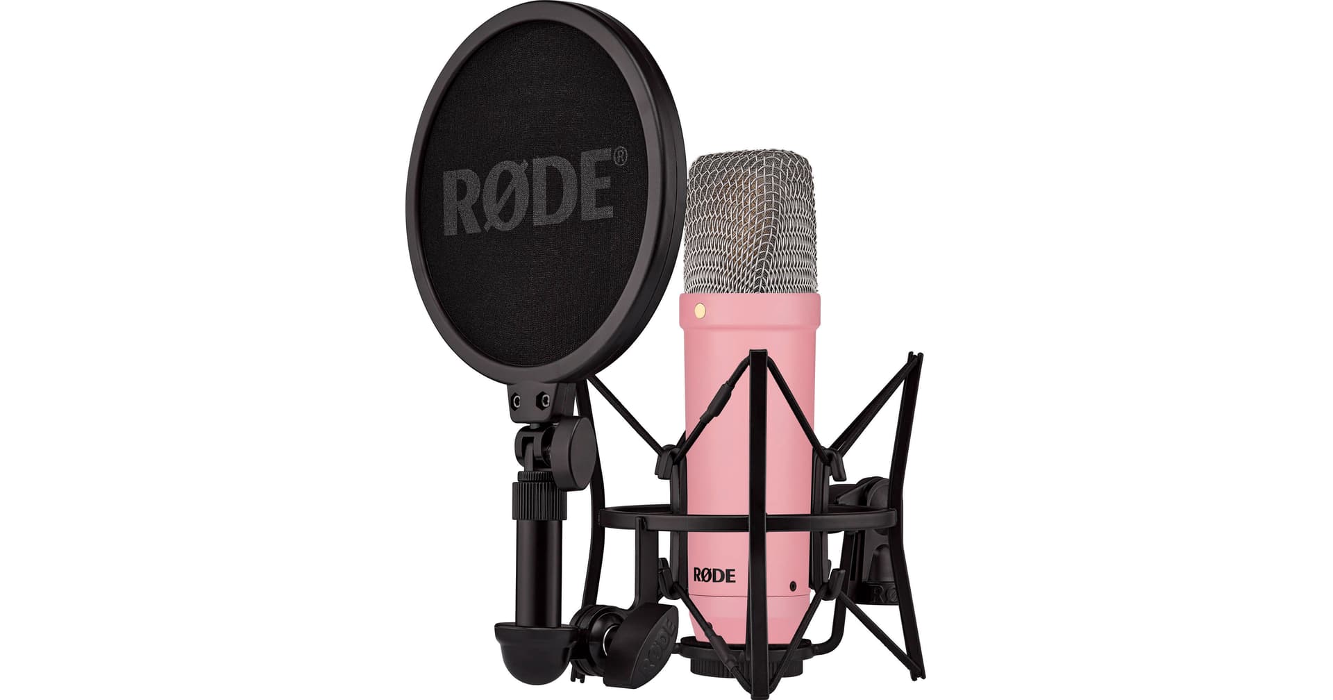 RODE NT1 Signature Series Large-Diaphragm Condenser Microphone (Pink)