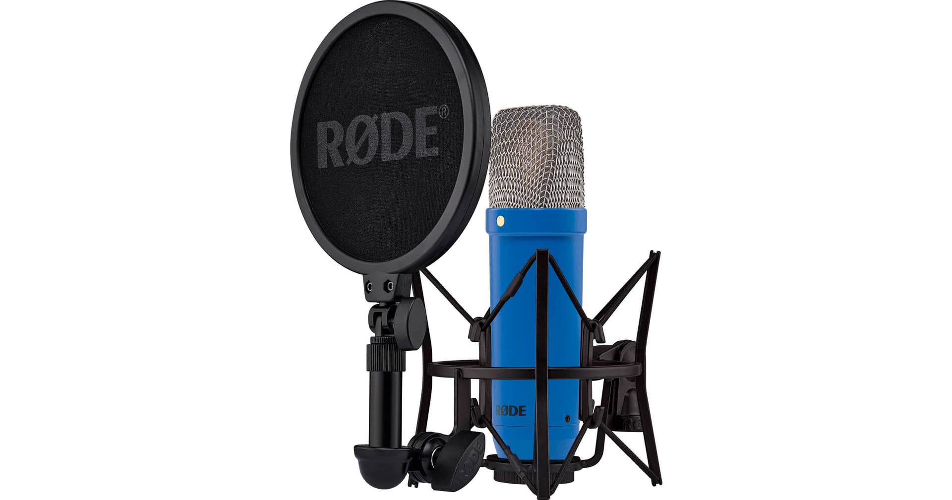 RODE NT1 Signature Series Large-Diaphragm Condenser Microphone (Cobalt)