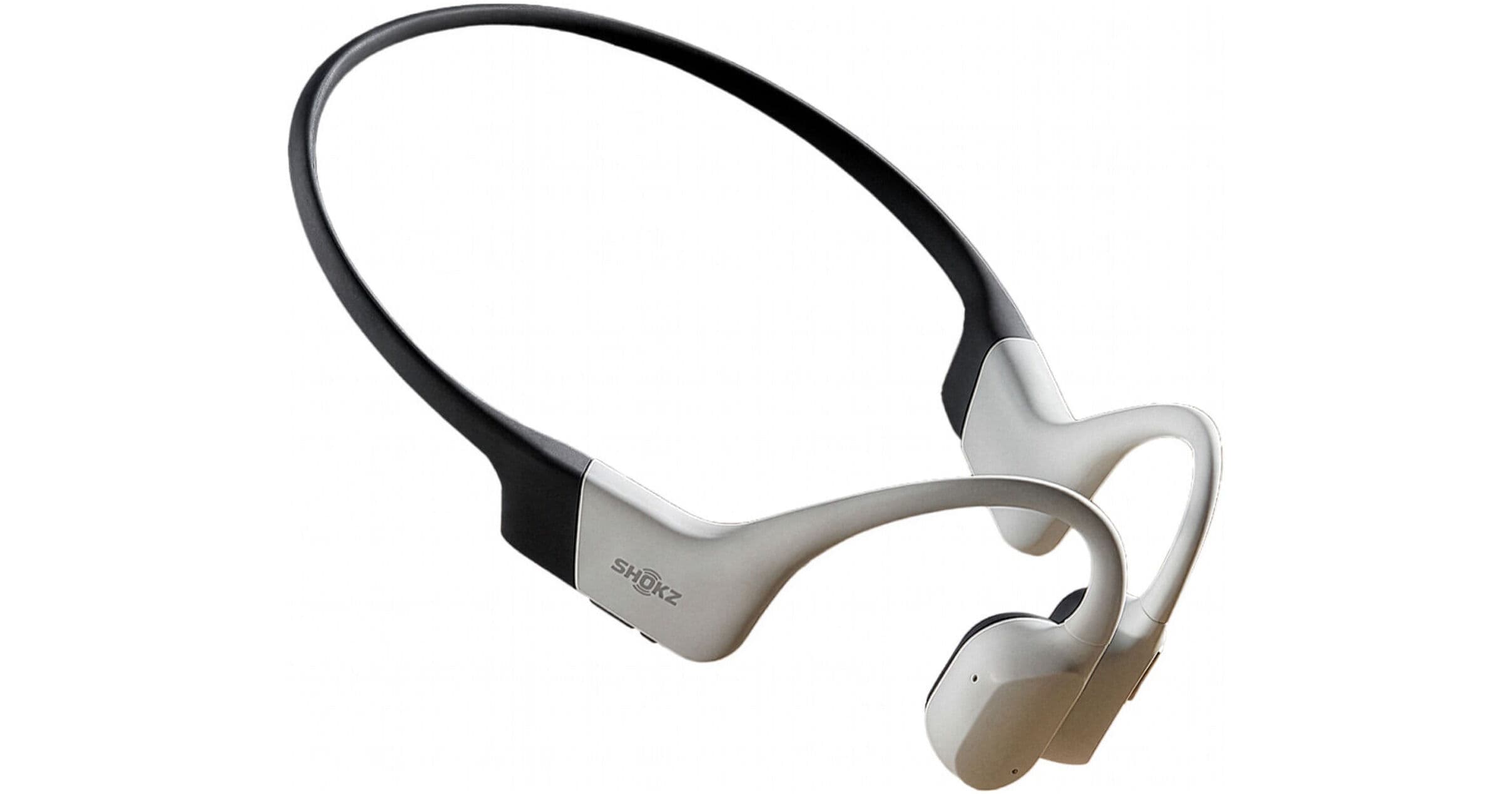 SHOKZ OpenSwim Pro Bone-Conduction Open-Ear Sport Headphones (White)