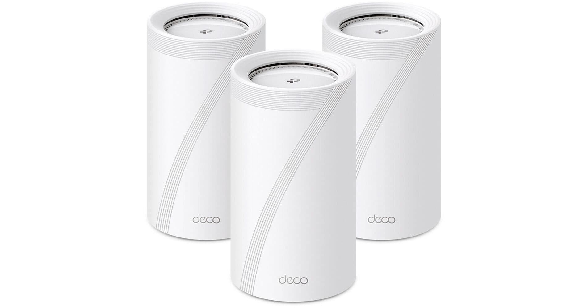 TP-Link Deco BE85 BE22000 Tri-Band 10G / 2.5G Whole Home 3-Piece Mesh Module