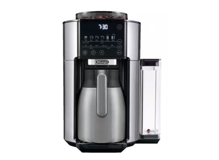 DeLonghi TrueBrew Drip Coffee Maker with Thermal Carafe, Stainless Steel
