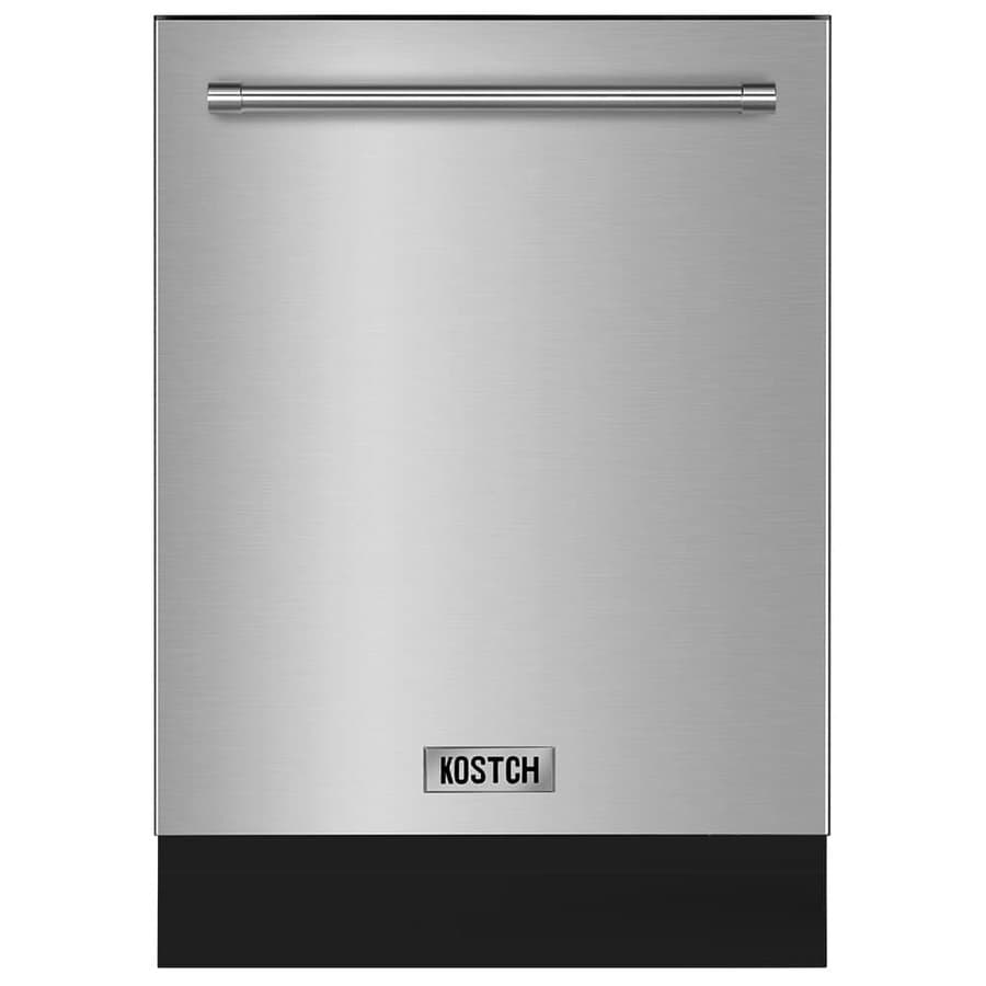 KOSTCH 24-in Top Control Built-in Dishwasher ( Stainless steel ) With Third Rack, Customize the cycles , 47-Decibel
