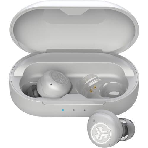 JLab Hear OTC Wireless Hearing Aid Earbuds (White)