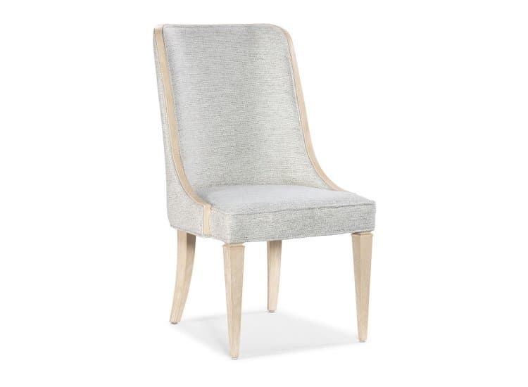Hooker Furniture Casual Dining Nouveau Chic Host Chair in Sandstone | Sand-Silk Linen