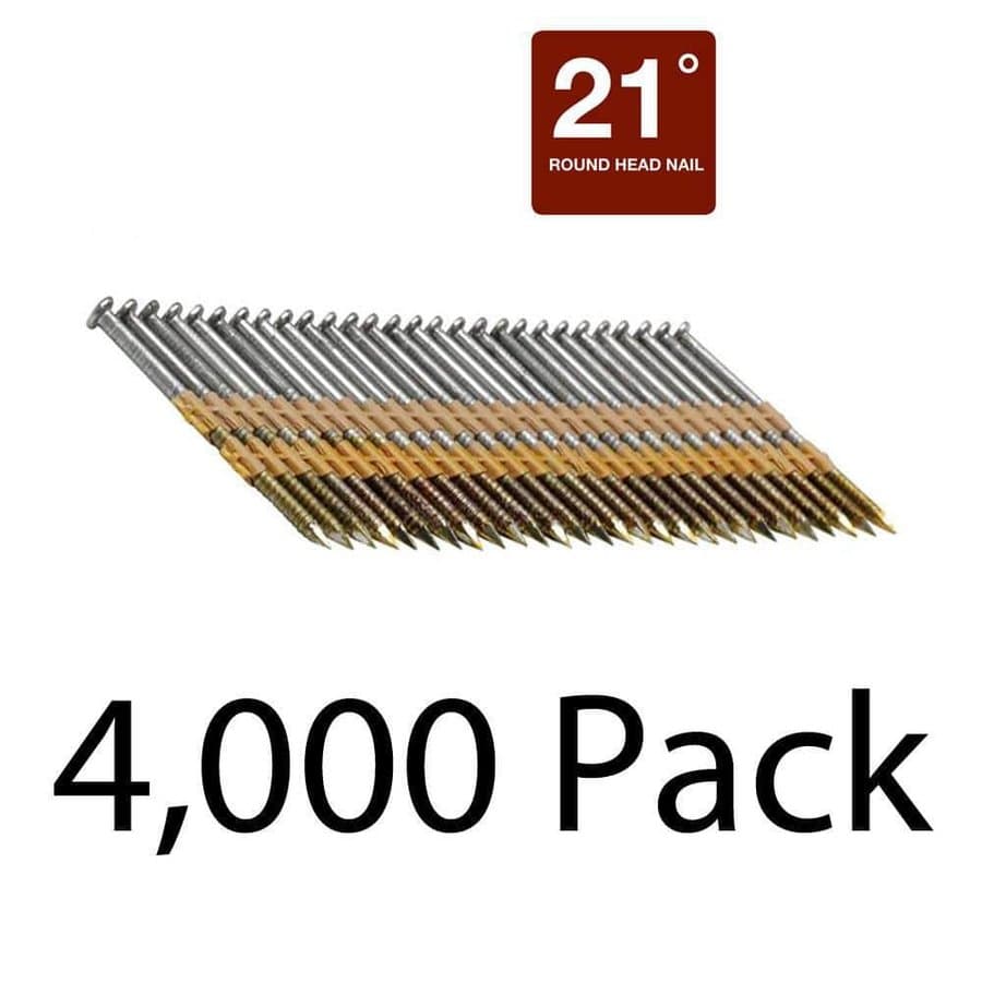 3 in. x 0.120 in. Ring Shank Galvanized Nails 2 Boxes (2000 per Box)