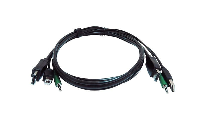 Black Box-video / USB / audio cable-TAA Compliant-10 ft