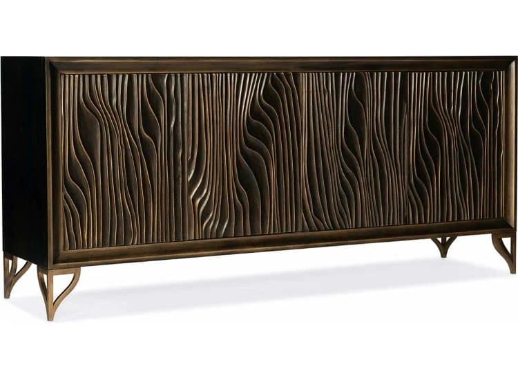 Hooker Furniture Home Entertainment Melange Mountgomery Four Door Credenza