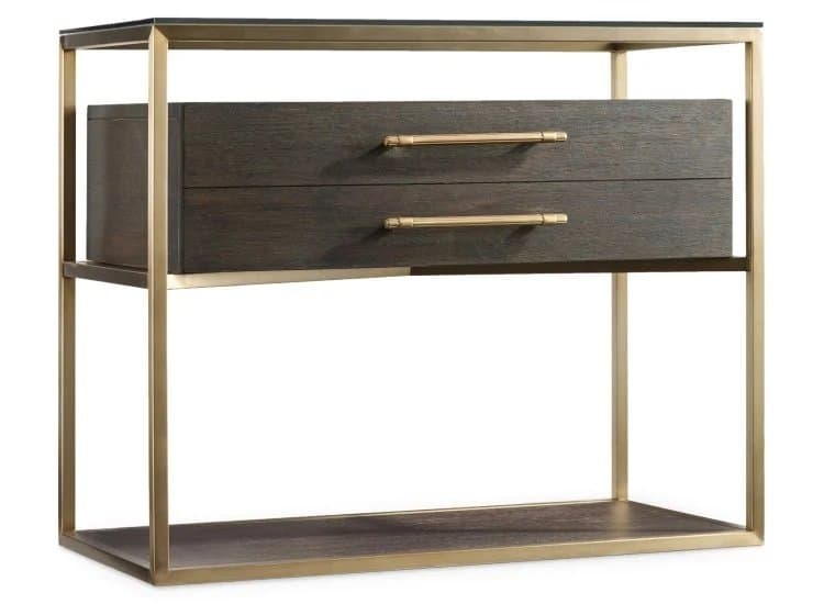 Hooker Furniture Curata Dark Wood One-Drawer Nightstand