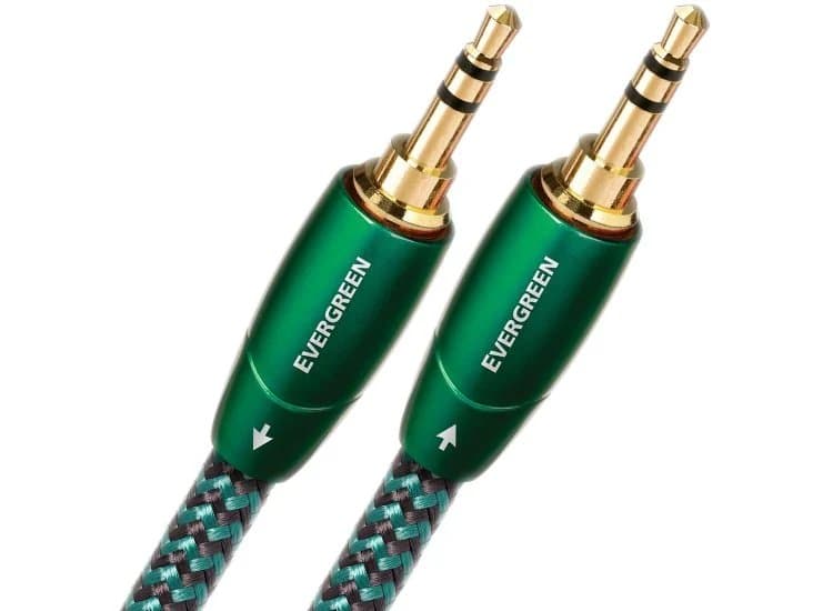 AudioQuest 0.6 Meter (1.96 Feet) Evergreen Interconnect Cable
