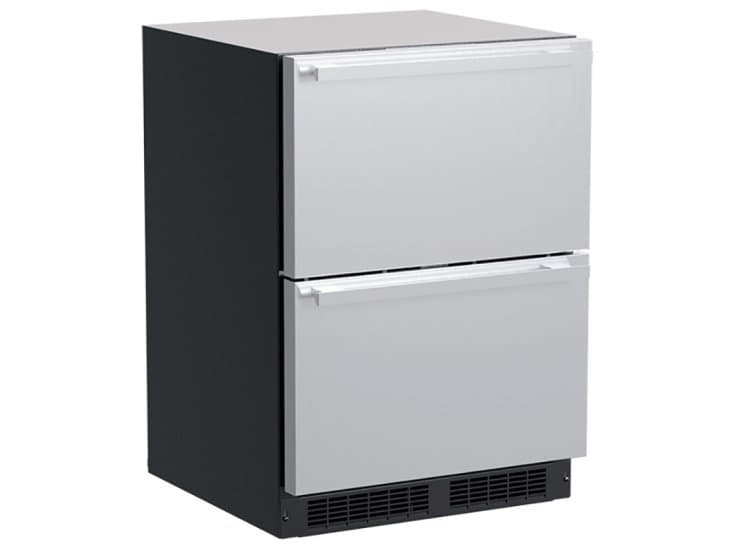 Marvel Refrigerator Built In Drawer 24", Stainless Steel-MLDR224SS61A