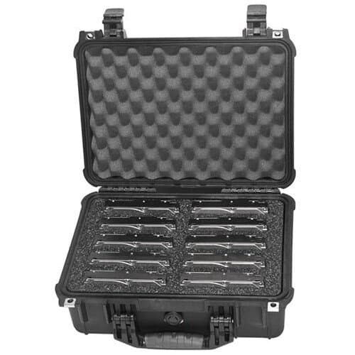 CRU-DataPort Hard-Shelled Drive Carrying Case for up to 10 3.5" Drives
