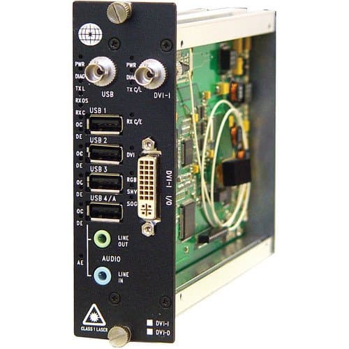 Meridian Technologies DR-1RG1Q2A/1Q2A-0 KVM Digitally-Encoded Receiver System