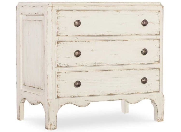 Hooker Furniture Americana Three-Drawer Nightstand, Daisy