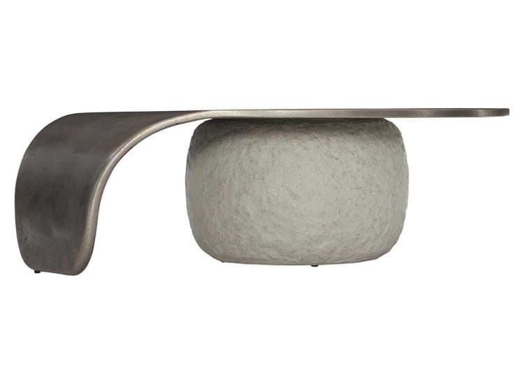 Bernhardt Kaori Cocktail Table in Sand Grey | Graphite