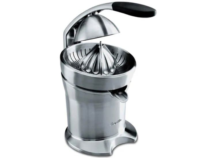 Breville Die Cast Stainless Steel Citrus Press