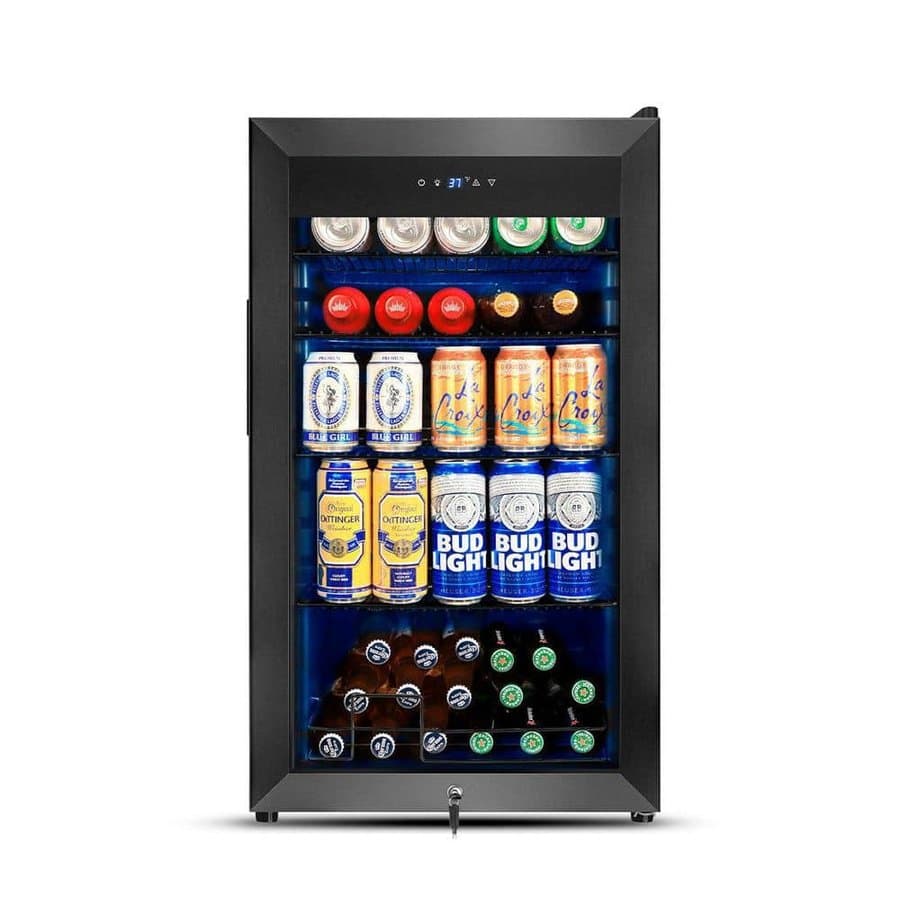 Hooure Wine & Beverage Fridges Stainless Steel