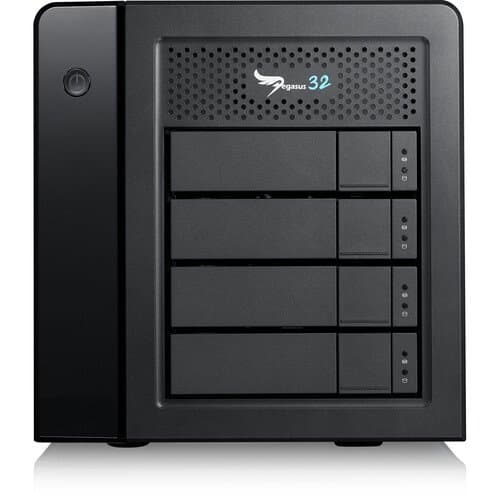 Promise Technology Pegasus32 R4 72TB 4-Bay Thunderbolt 3 RAID Array (4 x 18TB)