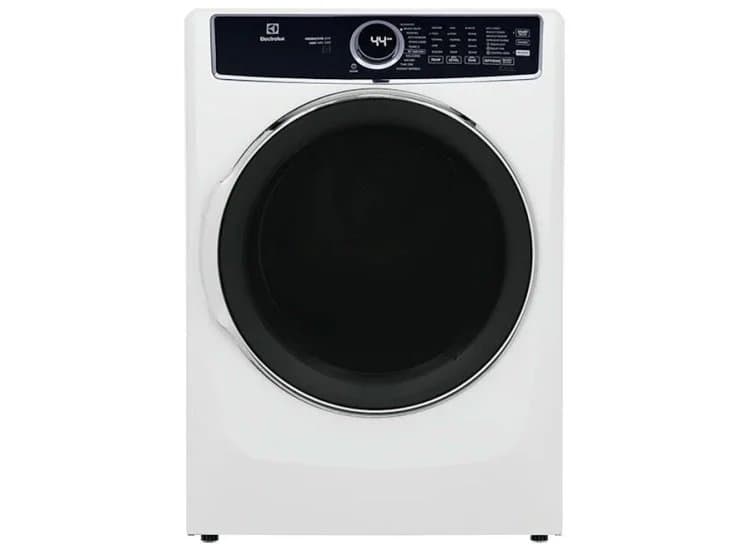 Electrolux 8 Cu. Ft. White Front Load Perfect Steam Gas Dryer With LuxCare Dry & Instant Refresh - ELFG7637AW