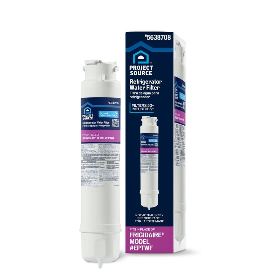 Project Source Twist-in Refrigerator Water Filter Fits Whirlpool Filter 3