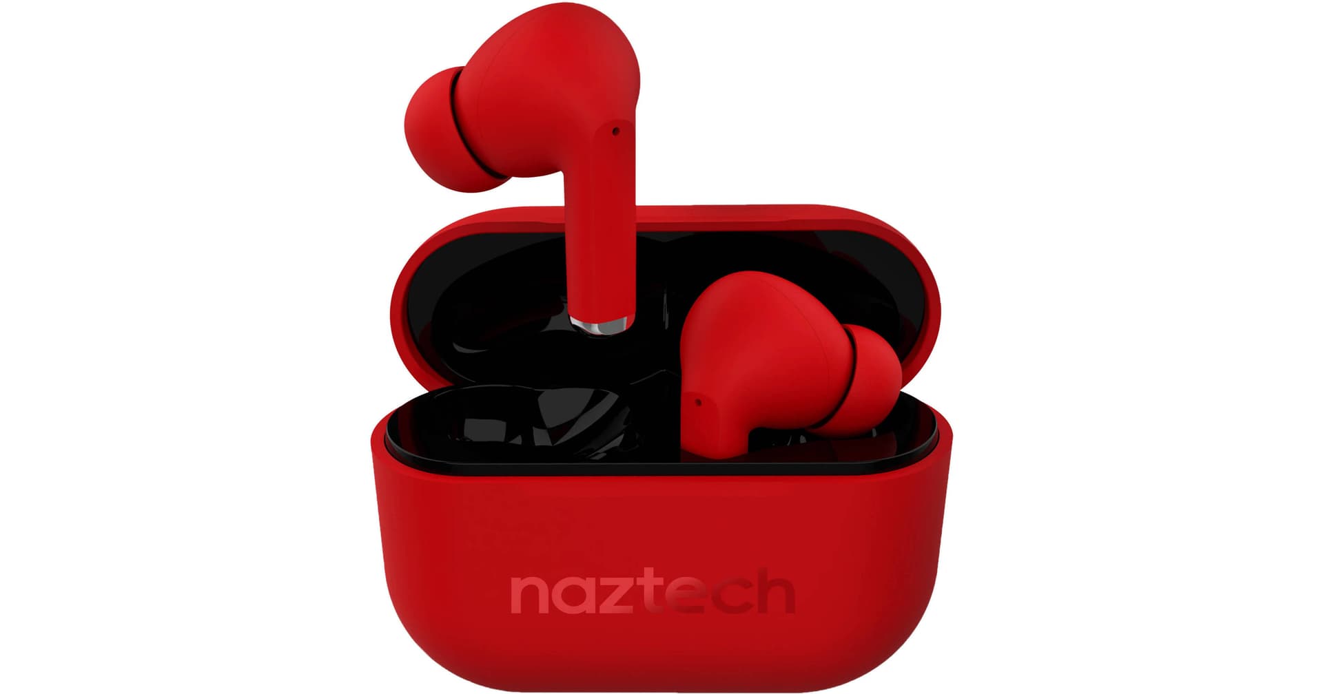 Naztech Xpods Pro True-Wireless Earbuds (Red)