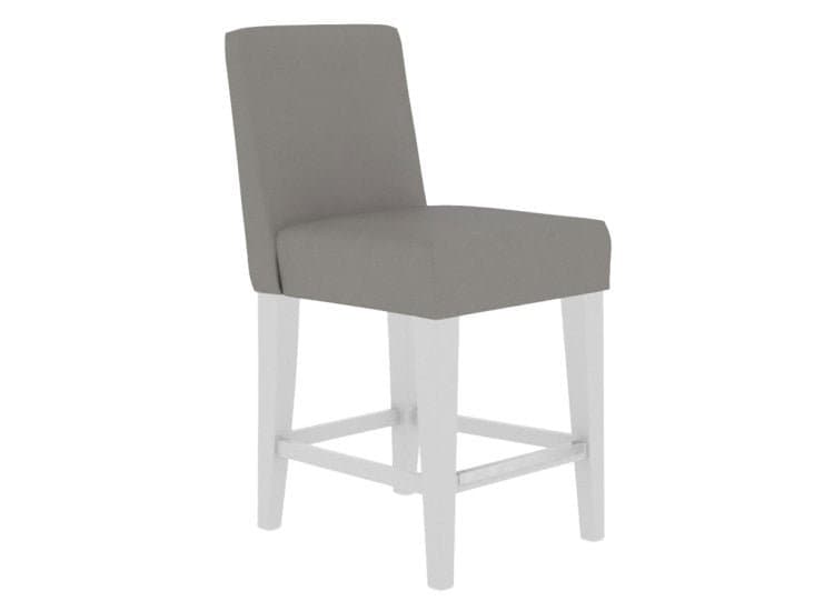 Canadel Gourmet Counter Stool 901 in Dove White | XW Faux Leather
