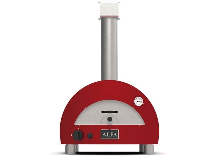 Alfa Moderno Antique Red Portable Pizza Oven