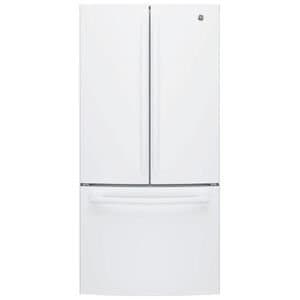 GE 24.7 Cu. Ft. French Door Refrigerator 33" White