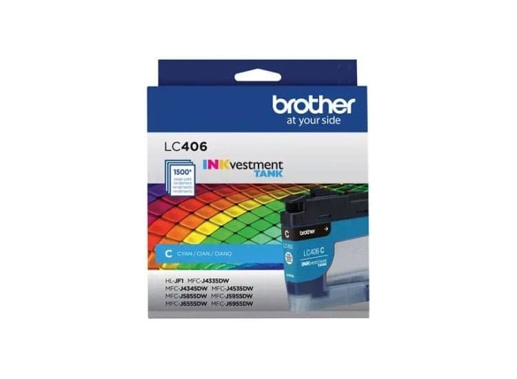 Brother INKvestment Tank Standard-Yield Ink Cartridge Cyan