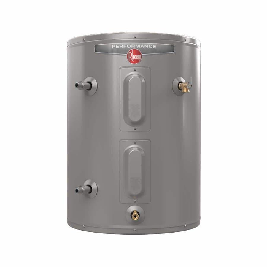 Performance 38 Gal. 5500-Watt Short Electric Water Heater w/6Yr Tank Warranty & 240-Volt, Side Connects for Apt Closets