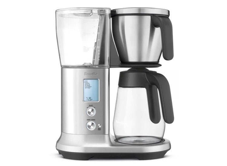 Breville Precision Brewer Glass Drip Coffee Machine, Stainless Steel