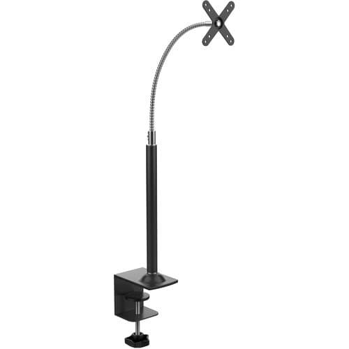 CTA Digital Extended Pole C-Clamp VESA Mount with Flexible Gooseneck