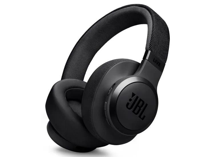 JBL Wireless Over-Ear Headphones Live 770NC with True Adaptive Noise Cancelling, Black