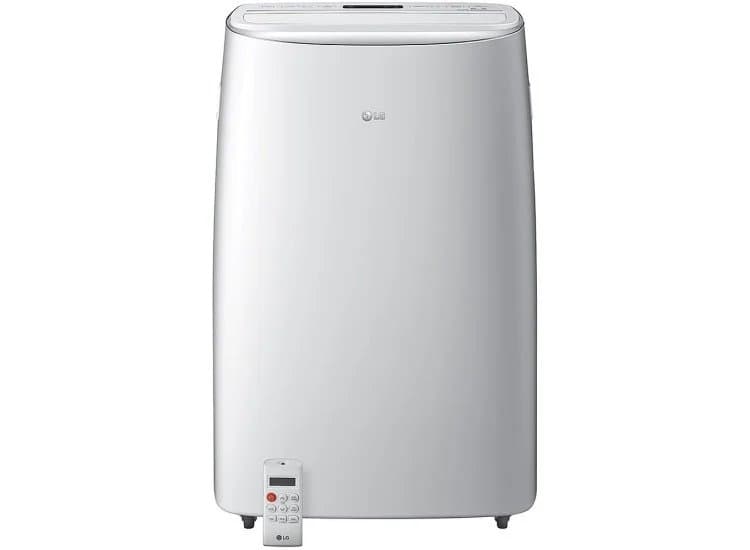 LG 14,000 BTU ASHRAE (10,000 BTU DOE) 115V White DUAL Inverter Smart Wi-Fi Portable Air Conditioner