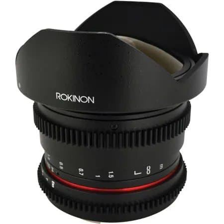 Rokinon 8mm T3.8 UMC Fisheye CS II Cine Lens for Canon EF
