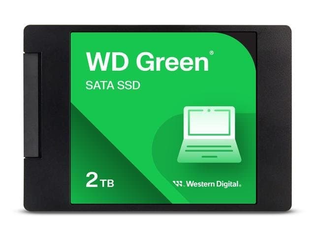 WD Green 2TB Internal SSD Solid State Drive-SATA 6Gb/s 2.5 Inch-WDS200T2G0A