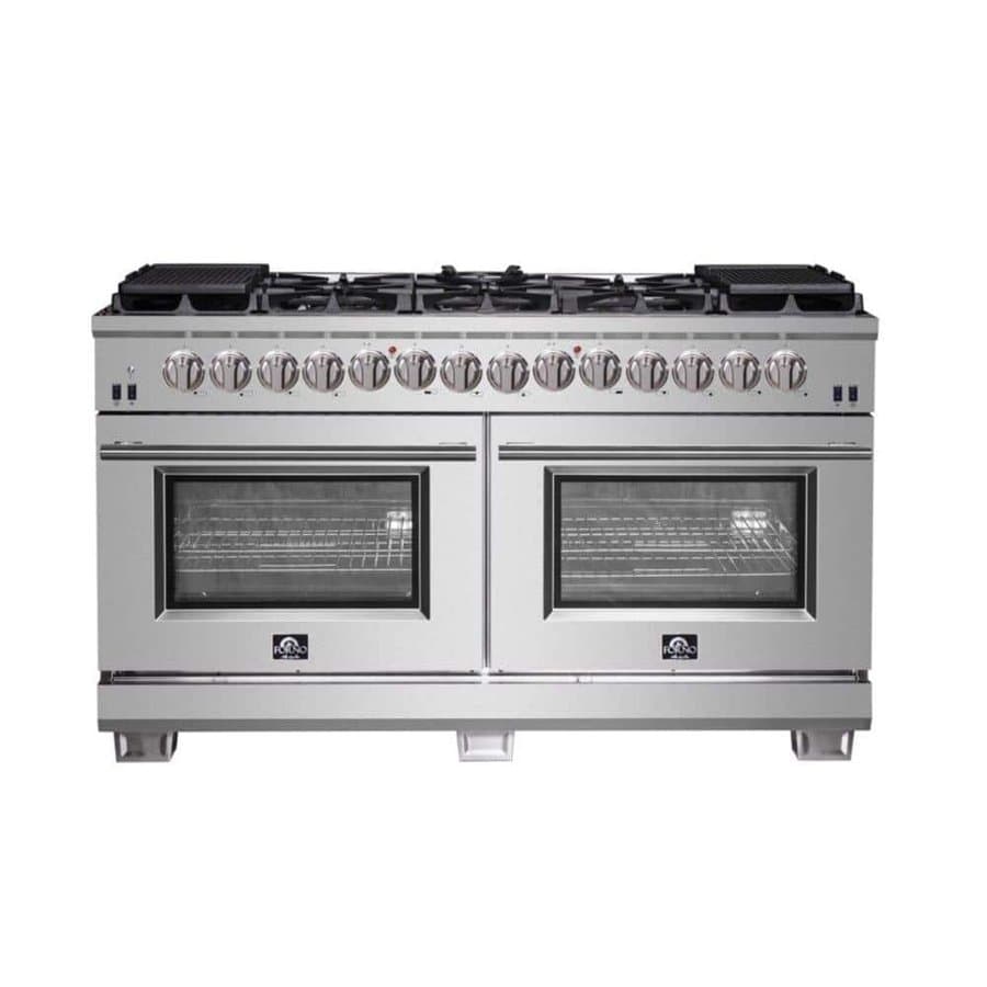 Forno Dual Fuel Ranges 60 Stainless Steel