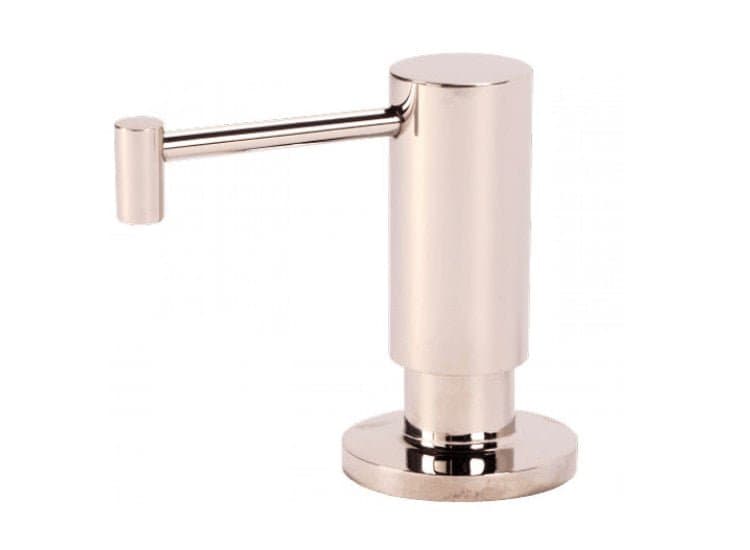 BTI Aqua-Solutions Contemporary Straight Spout Polished Nickel Soap & Lotion Dispenser