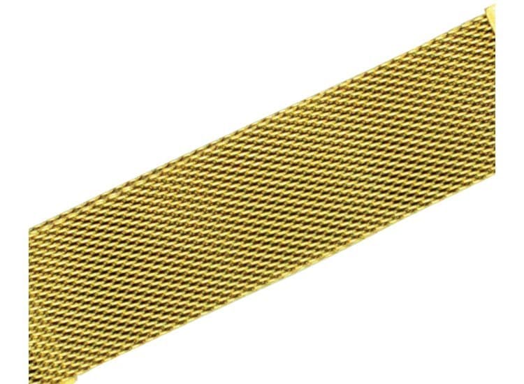 Abt 42/44/45/46/49mm Milanese Apple Watch Loop Band, Gold
