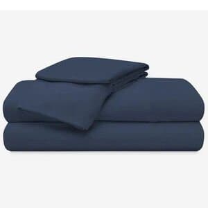 BEDGEAR Ver-Tex Performance Queen Size Sheet Set-Navy
