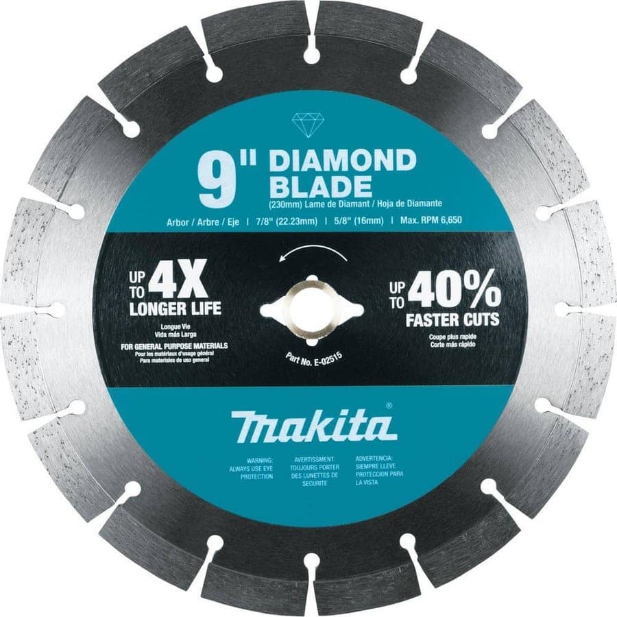 9 in. Diamond Blade, Segmented, General Purpose