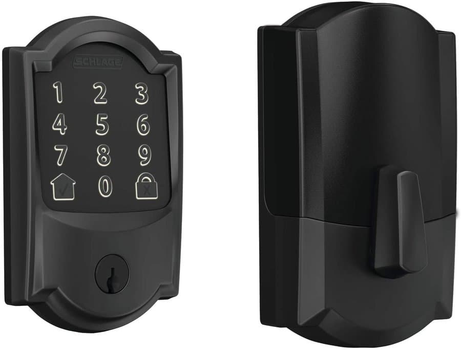 Schlage Be489wb-Cam Encode Wifi Enabled Electronic Keypad Deadbolt Locks