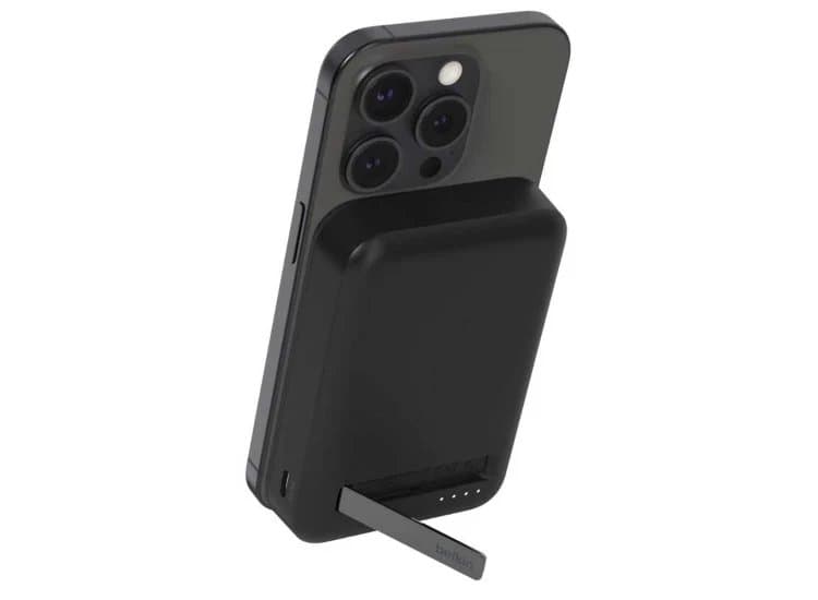 Belkin BoostCharge Pro Magnetic Power Bank with Qi2 15W 10K, Black