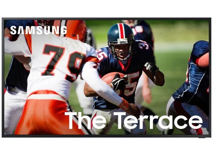 Samsung 85" The Terrace Full Sun Neo QLED 4K Outdoor Smart TV, Black