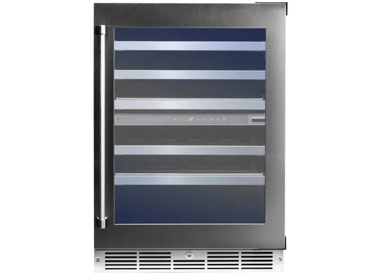Danby Silhouette Pro Gen 3 4.8 Cu. Ft. Built-in Wine Cellar 24-Inch Wide, Stainless Frame